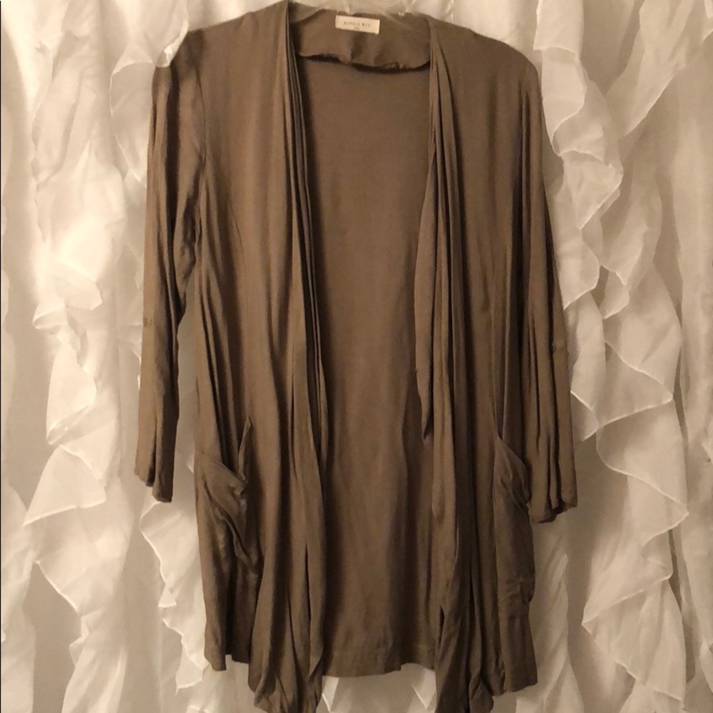 Olive cardigan